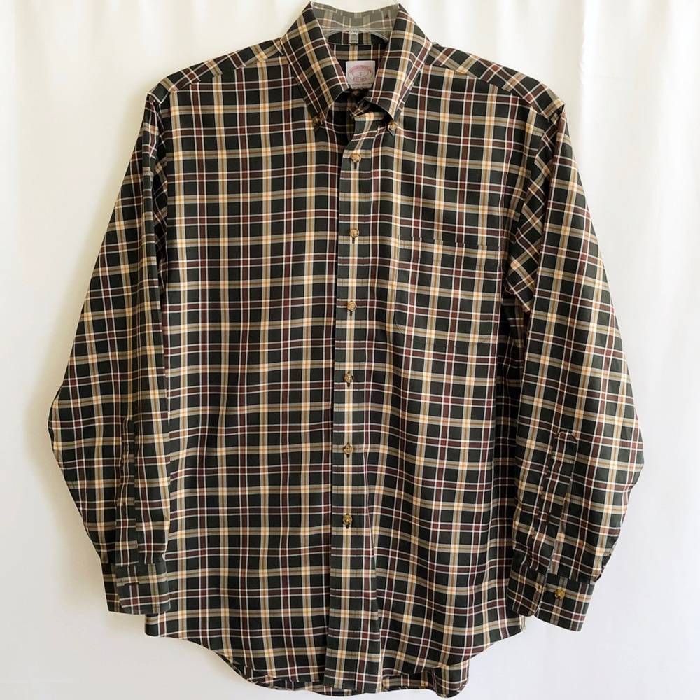 Brooks Brothers Supima Cotton Dress Shirt Sz Small
